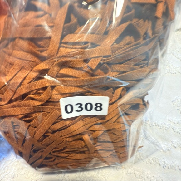 American Rag Fringed Tan Vest - Picture 5 of 5